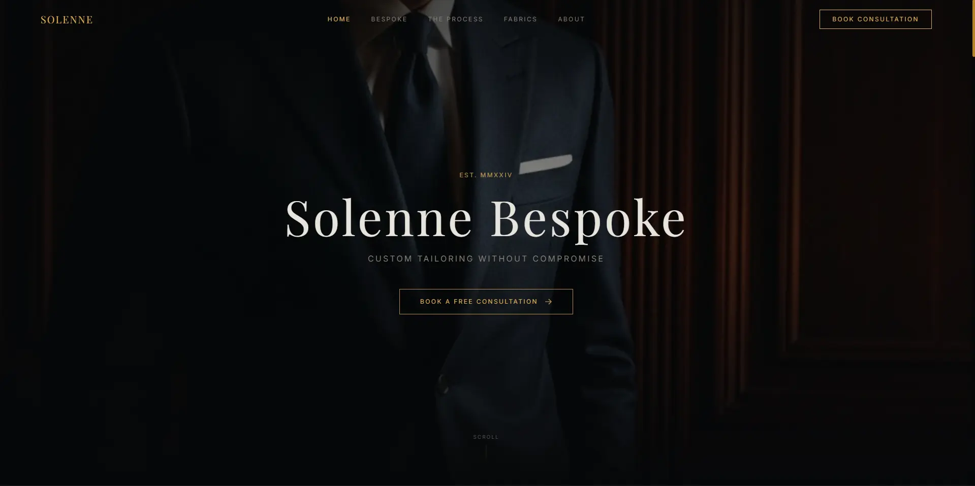Solenne Bespoke logo